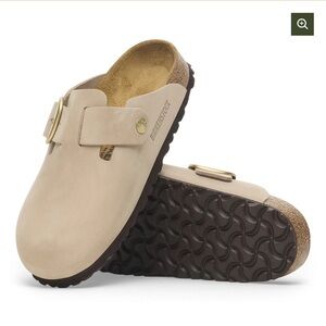 Birkenstock Big Buckle Mud Green Nubuck